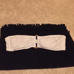 White Mesh Bikini Top